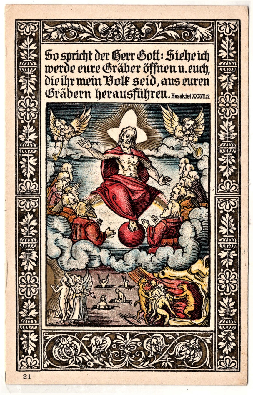 Cartolina Gesù. Madonna. San Giuseppe. Sacra Famiglia. Santi. | Collezionissimo