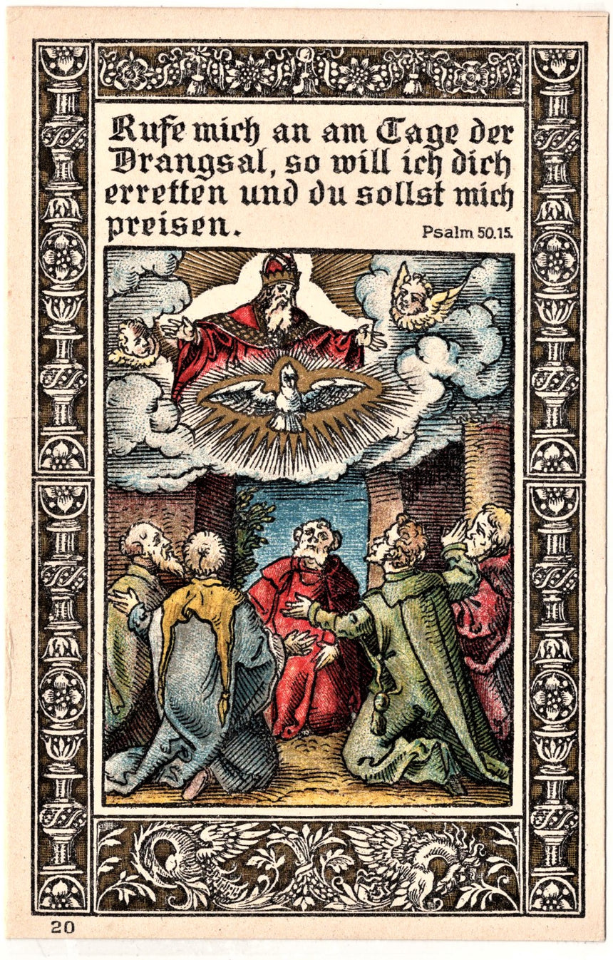 Cartolina Gesù. Madonna. San Giuseppe. Sacra Famiglia. Santi. | Collezionissimo