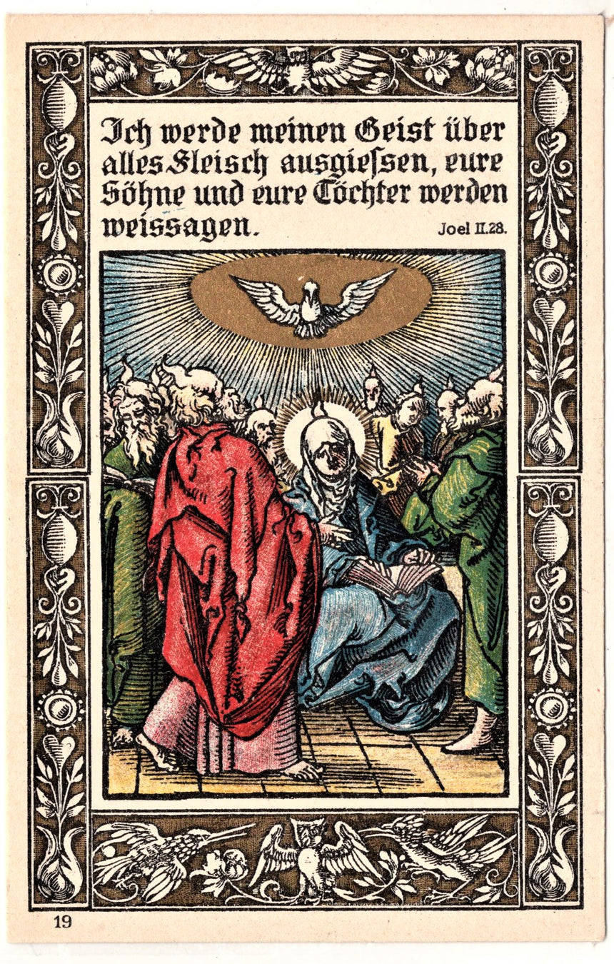 Cartolina Gesù. Madonna. San Giuseppe. Sacra Famiglia. Santi. | Collezionissimo