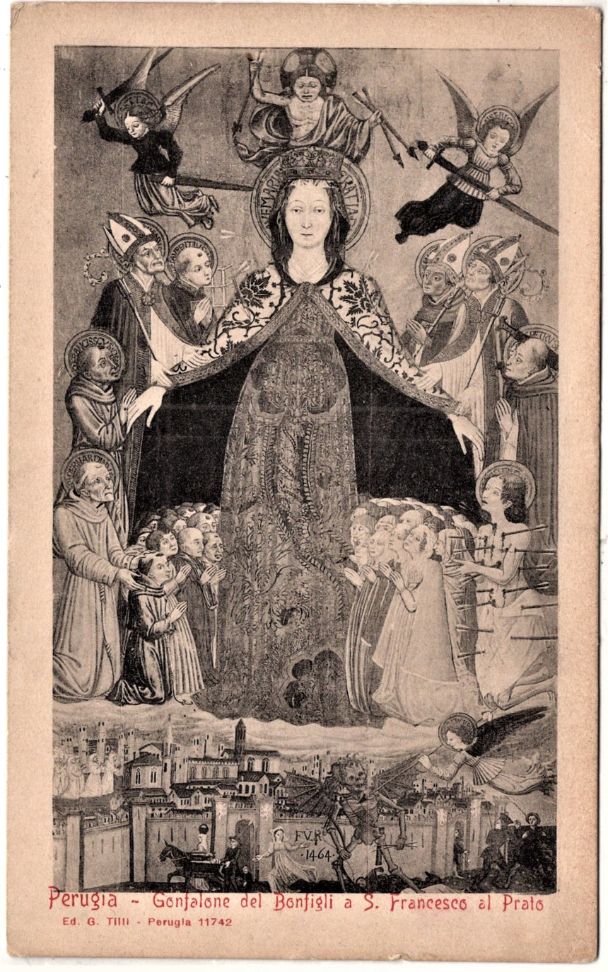 Cartolina Gesù. Madonna. San Giuseppe. Sacra Famiglia. Santi. | Collezionissimo