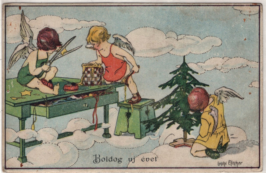 Cartolina Gesù. Madonna. San Giuseppe. Sacra Famiglia. Santi. | Collezionissimo