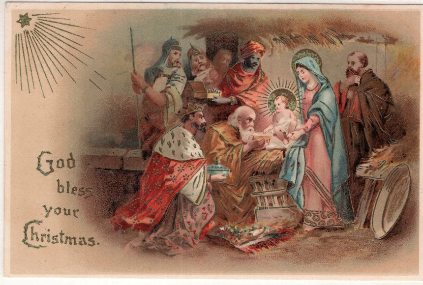 Cartolina Gesù. Madonna. San Giuseppe. Sacra Famiglia. Santi. | Collezionissimo