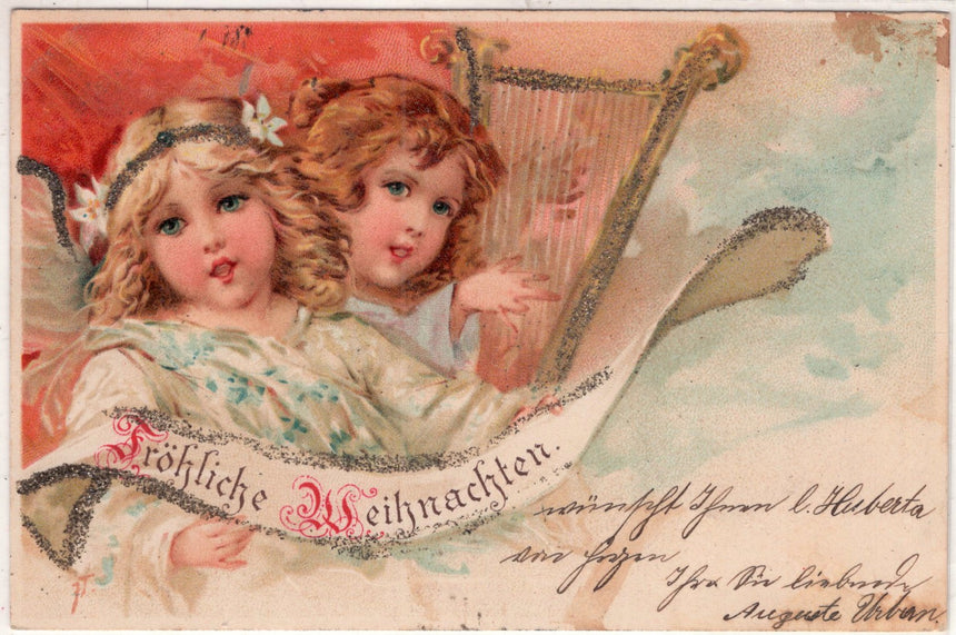 Cartolina Gesù. Madonna. San Giuseppe. Sacra Famiglia. Santi. | Collezionissimo