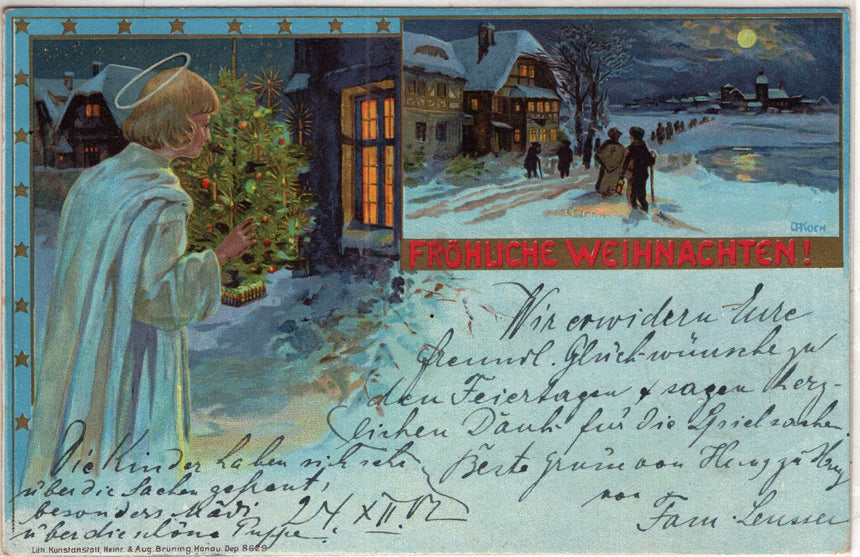 Cartolina Gesù. Madonna. San Giuseppe. Sacra Famiglia. Santi. | Collezionissimo