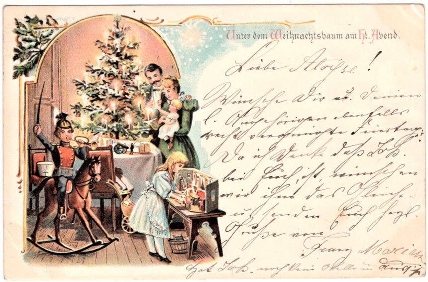 Cartolina Gesù. Madonna. San Giuseppe. Sacra Famiglia. Santi. | Collezionissimo