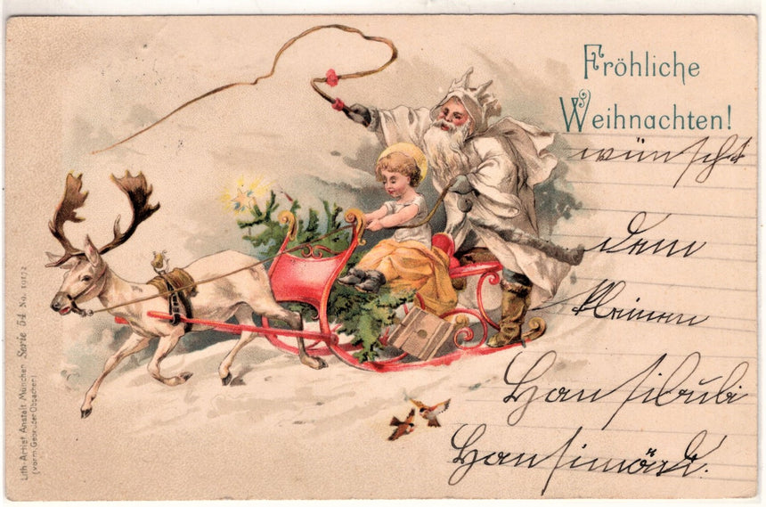 Cartolina Gesù. Madonna. San Giuseppe. Sacra Famiglia. Santi. | Collezionissimo