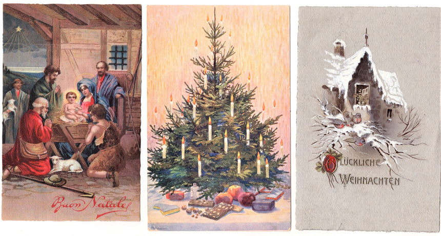 Cartolina Gesù. Madonna. San Giuseppe. Sacra Famiglia. Santi. | Collezionissimo