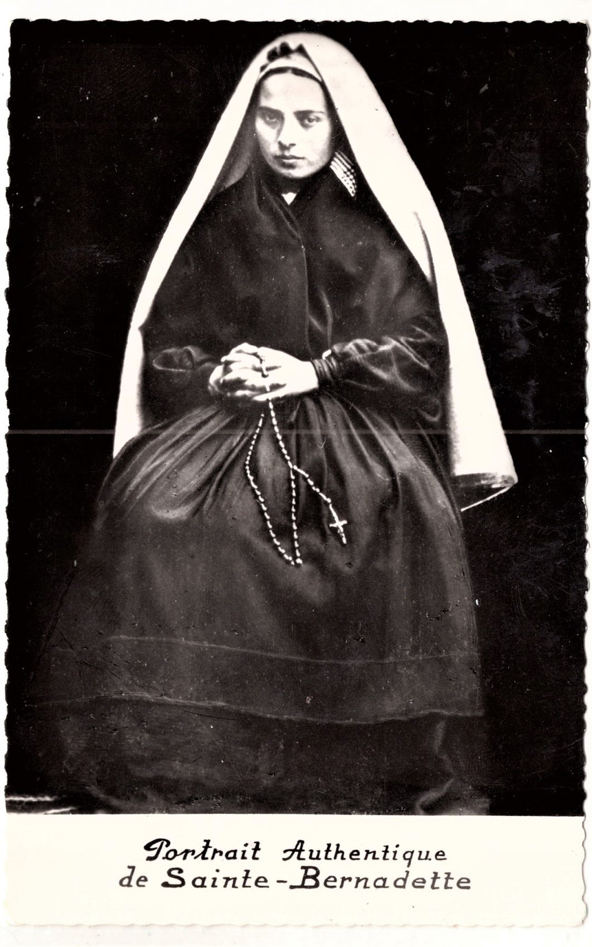 Cartolina Gesù. Madonna. San Giuseppe. Sacra Famiglia. Santi.S.Bernadette | Collezionissimo