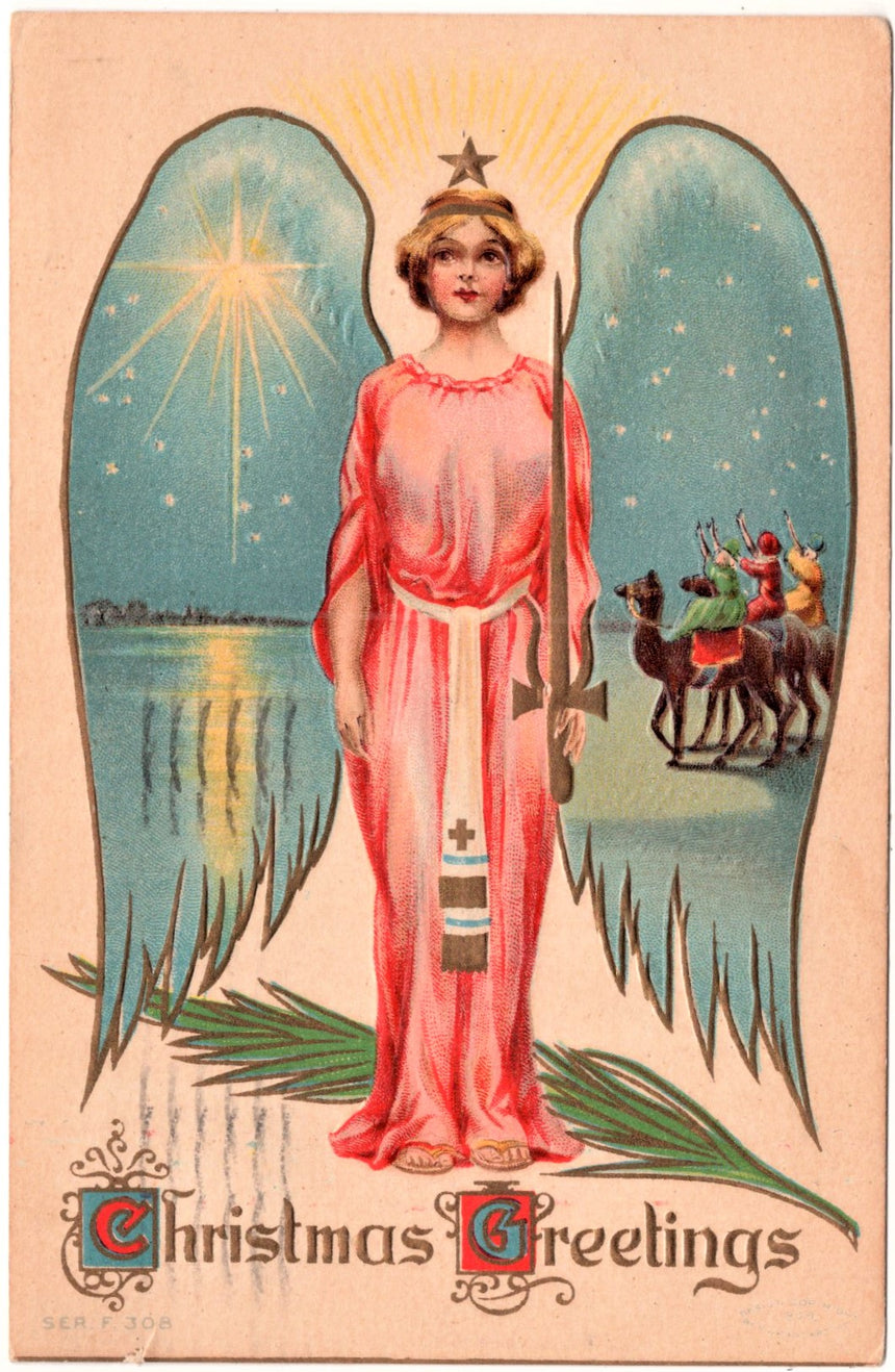 Cartolina Gesù. Madonna. San Giuseppe. Sacra Famiglia. Santi. | Collezionissimo