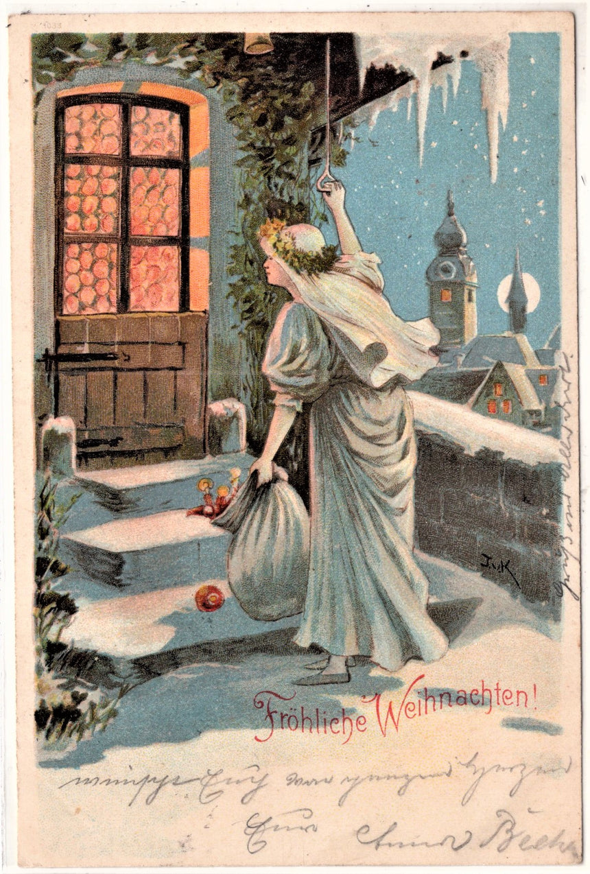 Cartolina Gesù. Madonna. San Giuseppe. Sacra Famiglia. Santi. | Collezionissimo