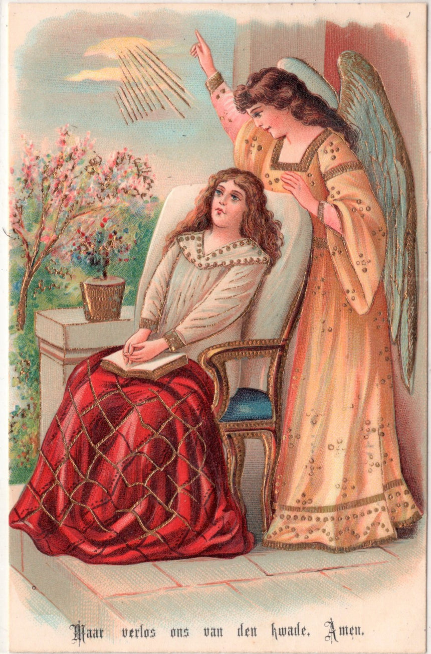 Cartolina Gesù. Madonna. San Giuseppe. Sacra Famiglia. Santi. | Collezionissimo