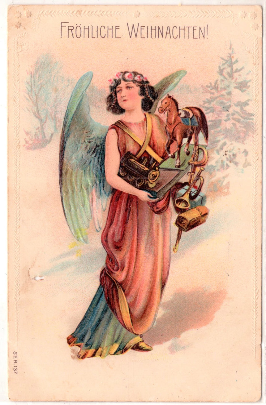 Cartolina Gesù. Madonna. San Giuseppe. Sacra Famiglia. Santi. | Collezionissimo