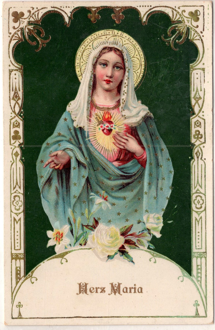 Cartolina Gesù. Madonna. San Giuseppe. Sacra Famiglia. Santi. | Collezionissimo