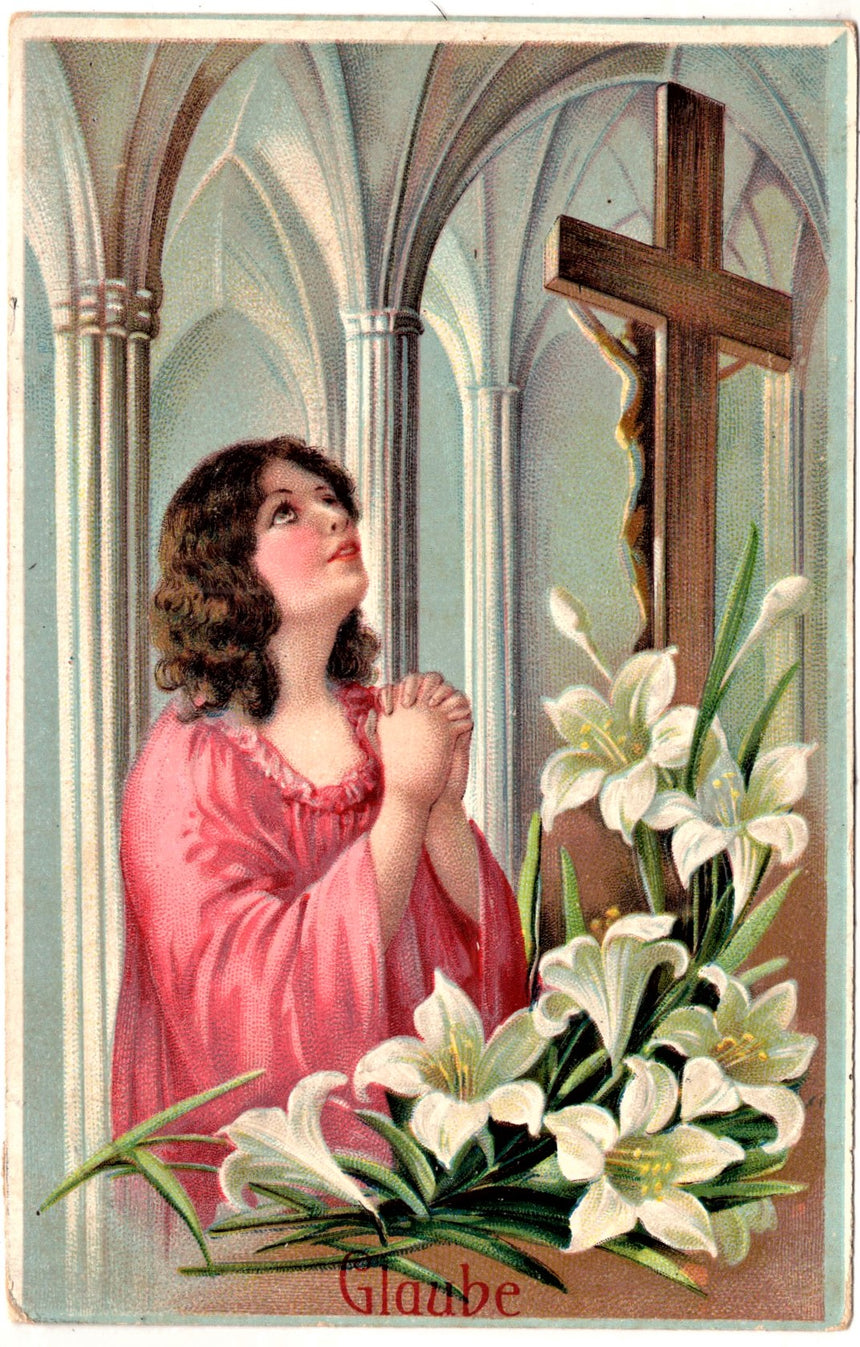 Cartolina Gesù. Madonna. San Giuseppe. Sacra Famiglia. Santi. | Collezionissimo