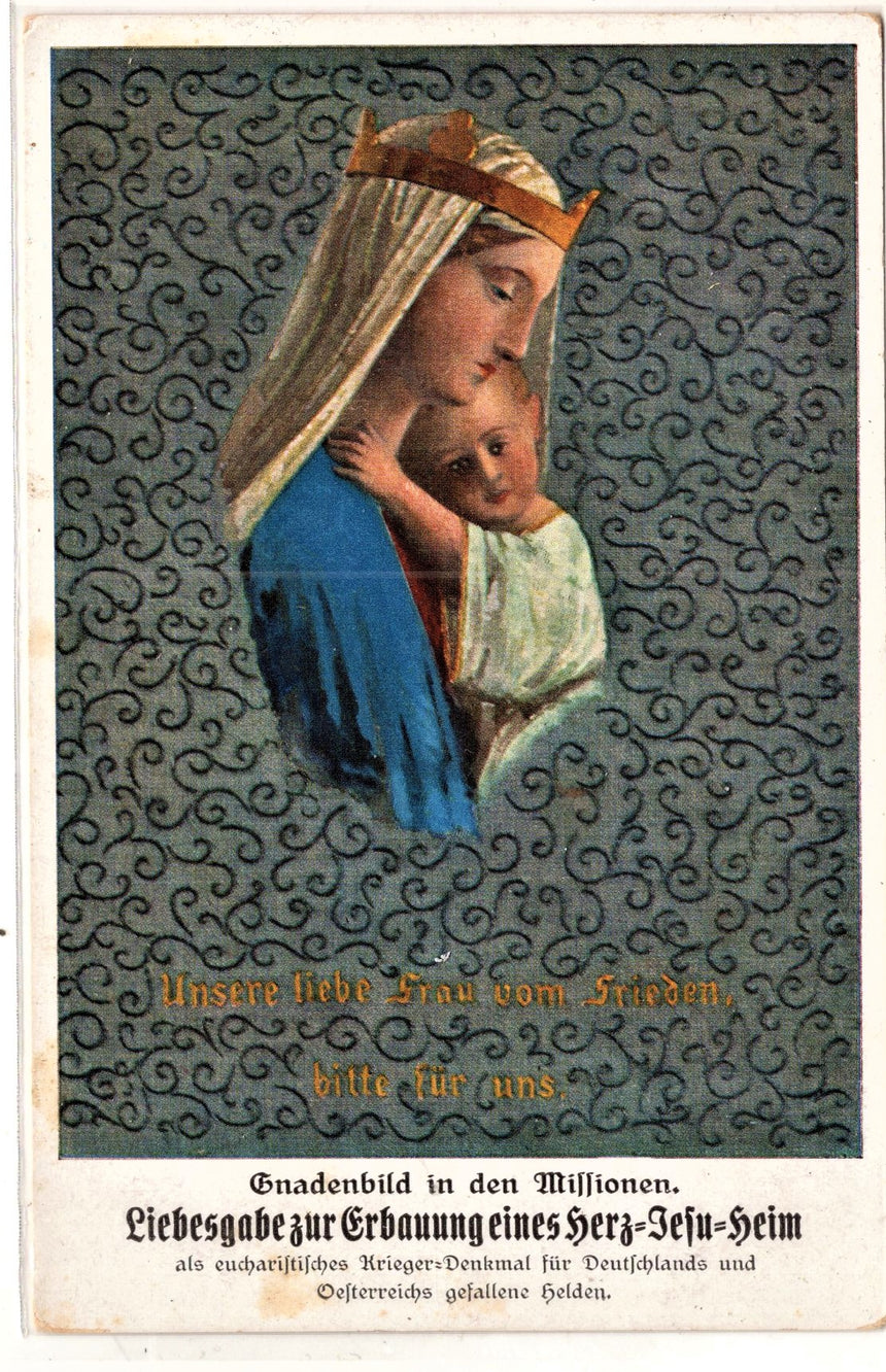 Cartolina Gesù. Madonna. San Giuseppe. Sacra Famiglia. Santi. | Collezionissimo