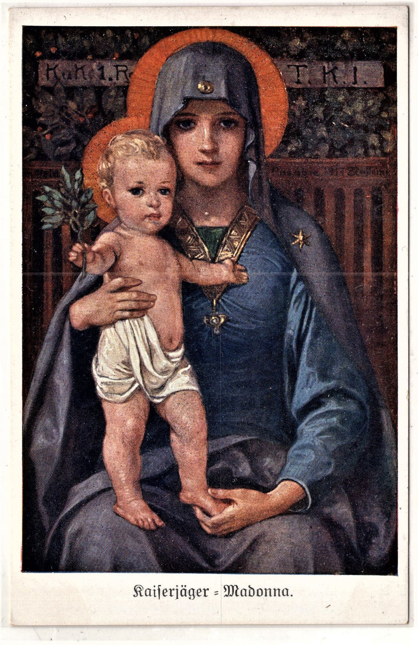 Cartolina Gesù. Madonna. San Giuseppe. Sacra Famiglia. Santi. | Collezionissimo