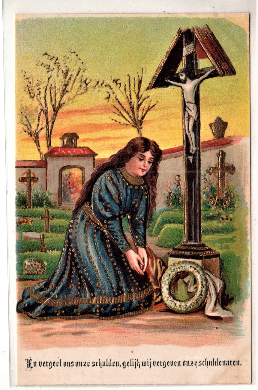 Cartolina Gesù. Madonna. San Giuseppe. Sacra Famiglia. Santi. | Collezionissimo