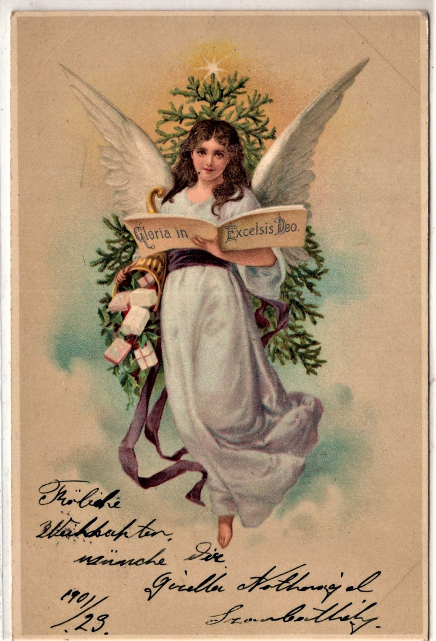 Cartolina Gesù. Madonna. San Giuseppe. Sacra Famiglia. Santi. | Collezionissimo