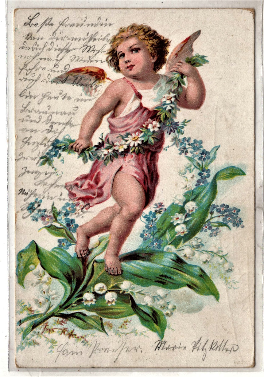 Cartolina Gesù. Madonna. San Giuseppe. Sacra Famiglia. Santi. | Collezionissimo