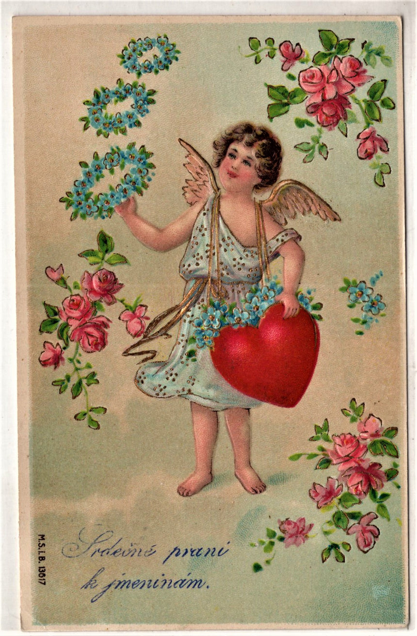 Cartolina Gesù. Madonna. San Giuseppe. Sacra Famiglia. Santi. | Collezionissimo