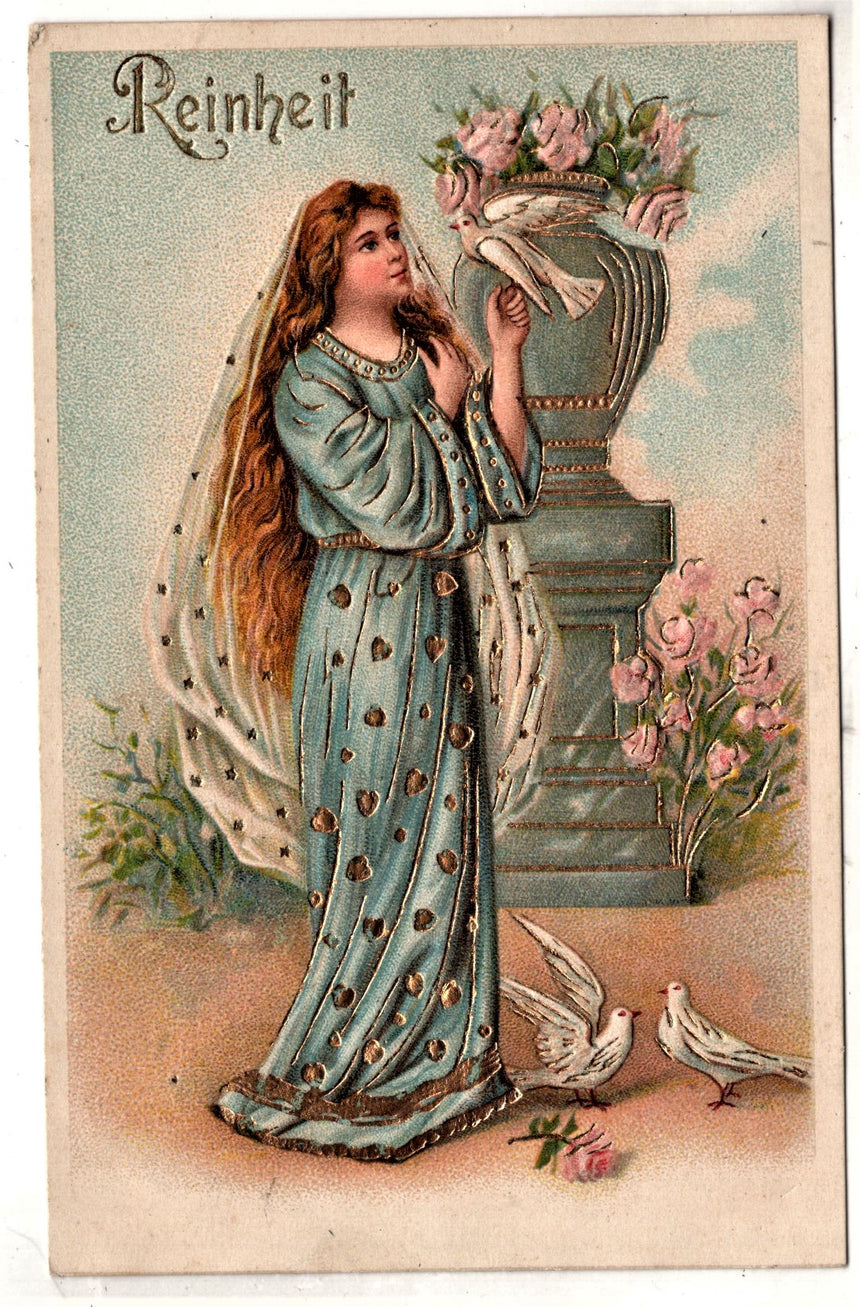 Cartolina Gesù. Madonna. San Giuseppe. Sacra Famiglia. Santi. | Collezionissimo