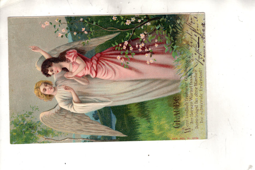 Cartolina Gesù. Madonna. San Giuseppe. Sacra Famiglia. Santi. | Collezionissimo