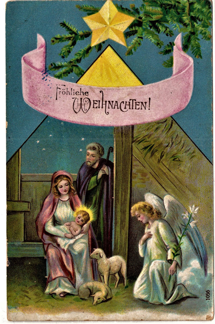 Cartolina Gesù. Madonna. San Giuseppe. Sacra Famiglia. Santi. | Collezionissimo