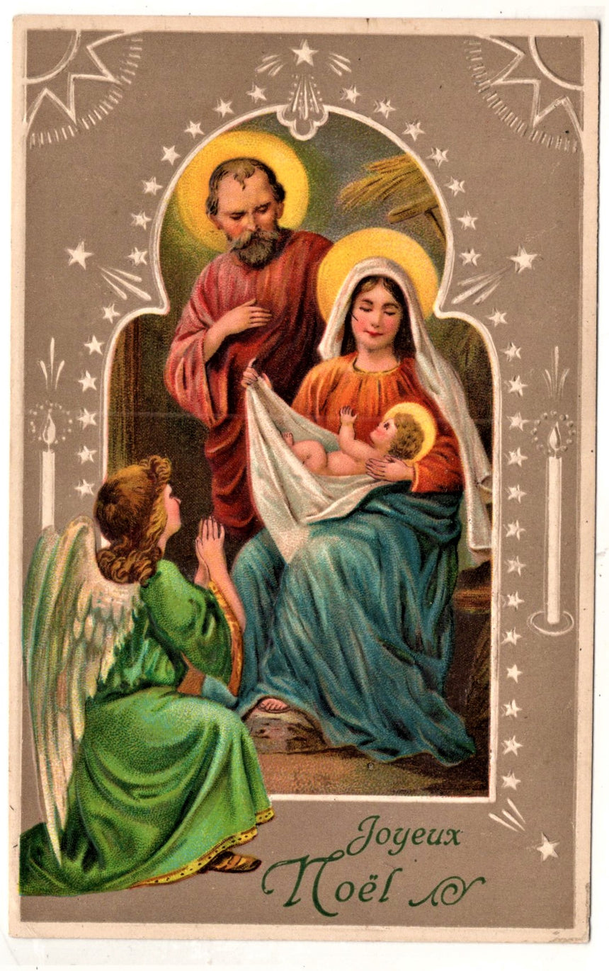 Cartolina Gesù. Madonna. San Giuseppe. Sacra Famiglia. Santi. | Collezionissimo