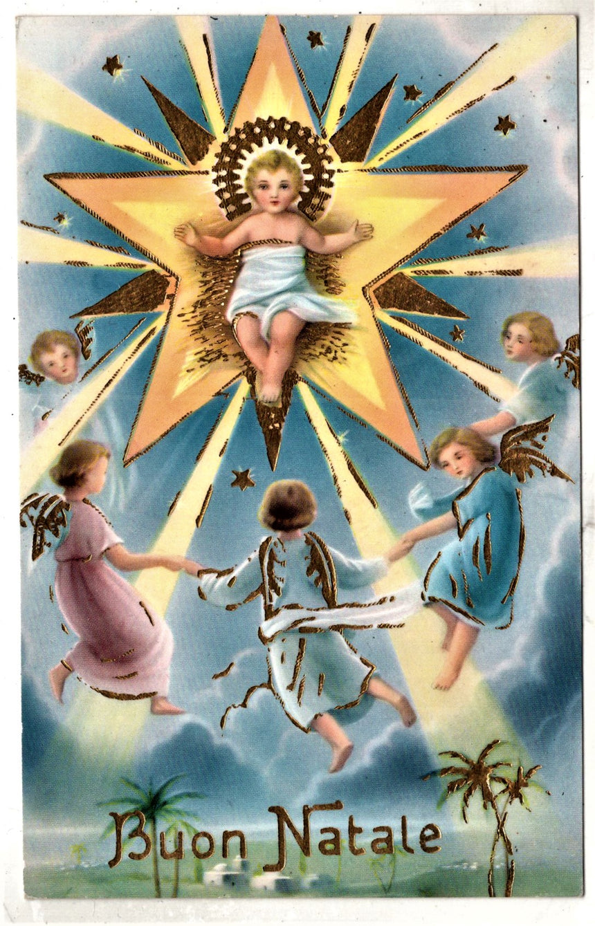 Cartolina Gesù. Madonna. San Giuseppe. Sacra Famiglia. Santi. | Collezionissimo