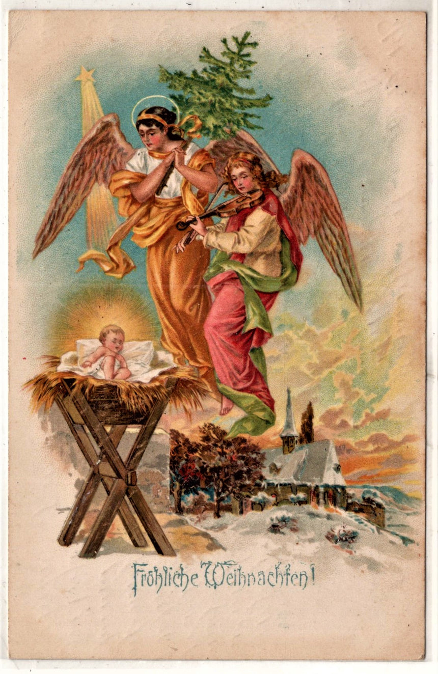 Cartolina Gesù. Madonna. San Giuseppe. Sacra Famiglia. Santi. | Collezionissimo