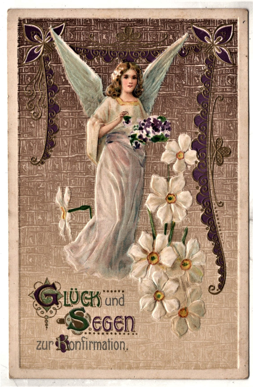 Cartolina Gesù. Madonna. San Giuseppe. Sacra Famiglia. Santi. | Collezionissimo