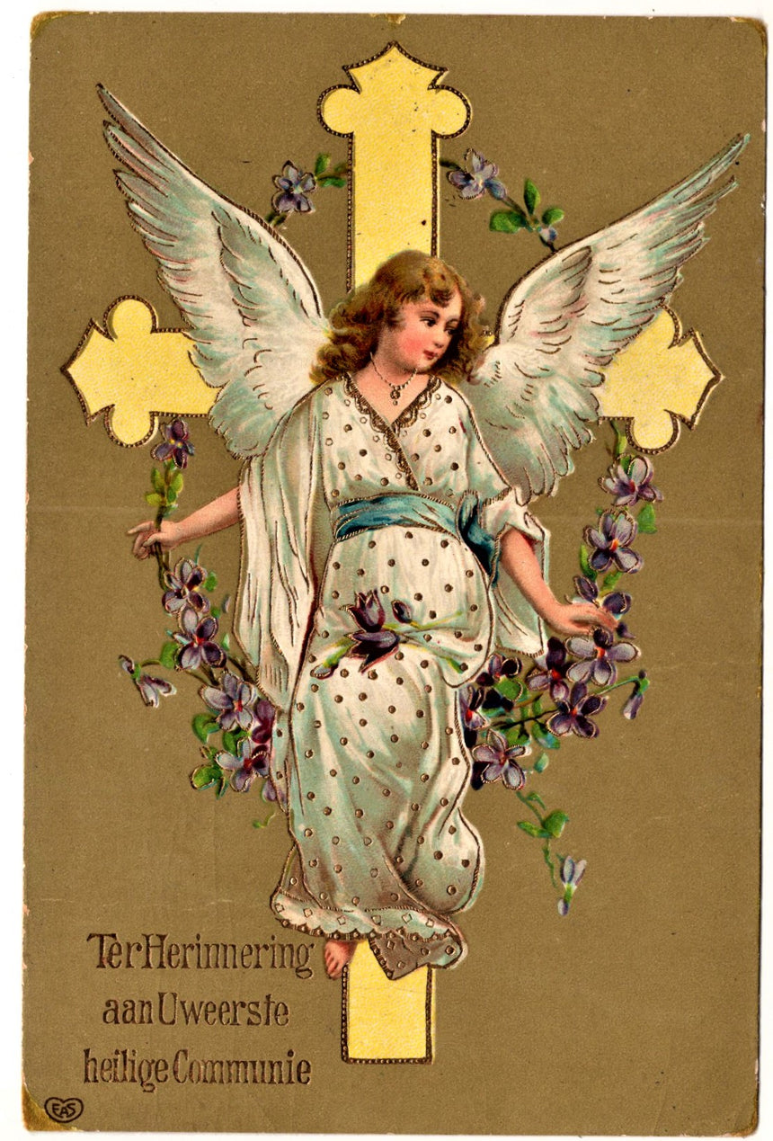 Cartolina Gesù. Madonna. San Giuseppe. Sacra Famiglia. Santi. | Collezionissimo