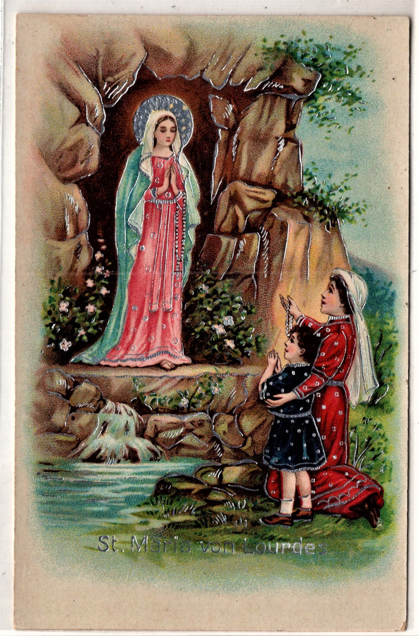 Cartolina Gesù. Madonna. San Giuseppe. Sacra Famiglia. Santi. | Collezionissimo