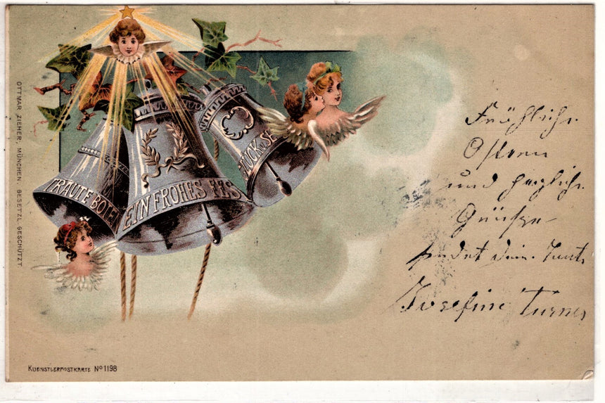 Cartolina Gesù. Madonna. San Giuseppe. Sacra Famiglia. Santi. | Collezionissimo