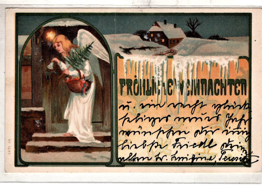 Cartolina Gesù. Madonna. San Giuseppe. Sacra Famiglia. Santi. | Collezionissimo