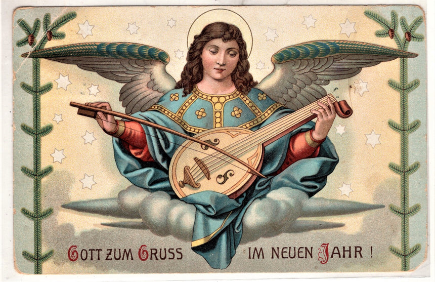 Cartolina Gesù. Madonna. San Giuseppe. Sacra Famiglia. Santi. | Collezionissimo