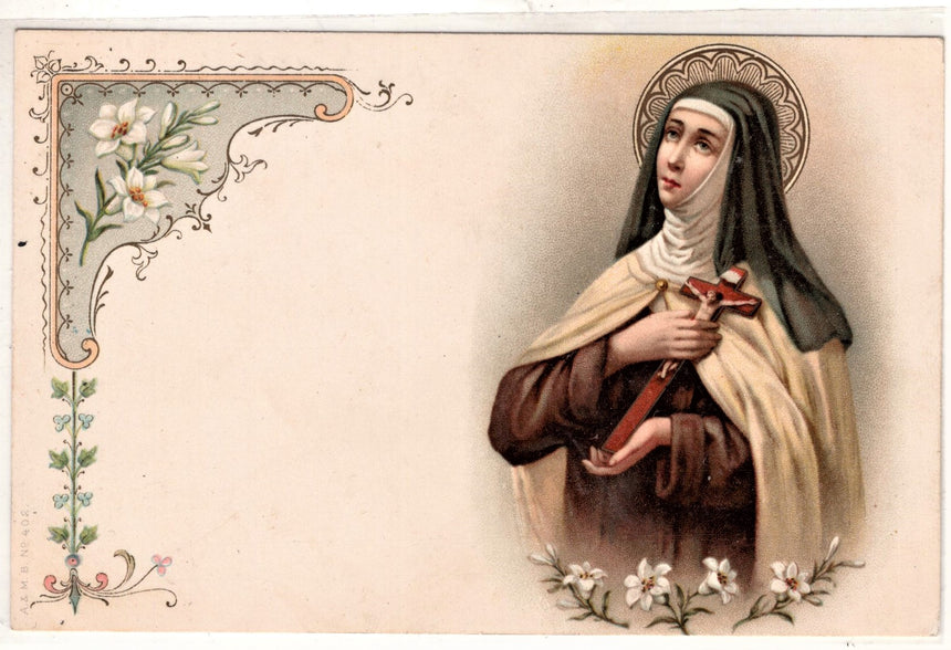 Cartolina Gesù. Madonna. San Giuseppe. Sacra Famiglia. Santi. | Collezionissimo