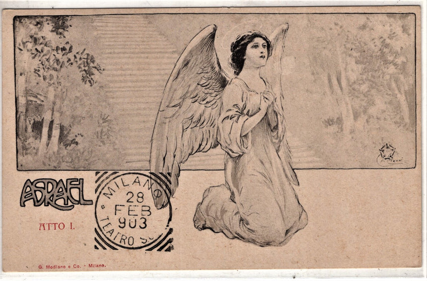 Cartolina Gesù. Madonna. San Giuseppe. Sacra Famiglia. Santi. | Collezionissimo