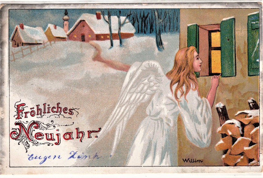 Cartolina Gesù. Madonna. San Giuseppe. Sacra Famiglia. Santi. | Collezionissimo