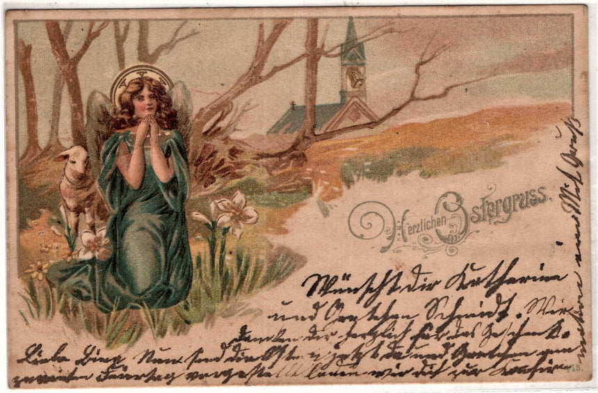 Cartolina Gesù. Madonna. San Giuseppe. Sacra Famiglia. Santi. | Collezionissimo