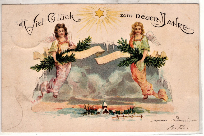 Cartolina Gesù. Madonna. San Giuseppe. Sacra Famiglia. Santi. | Collezionissimo