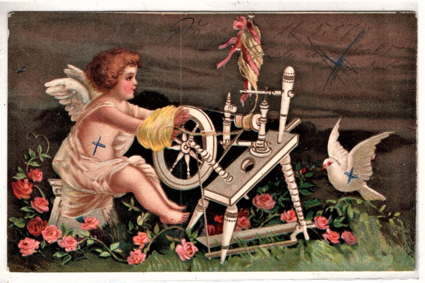 Cartolina Gesù. Madonna. San Giuseppe. Sacra Famiglia. Santi. | Collezionissimo