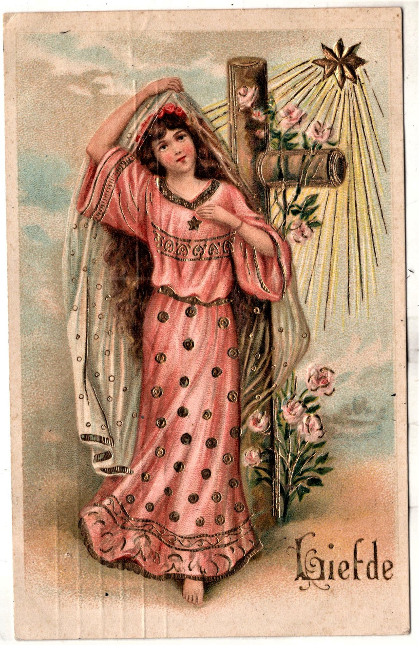 Cartolina Gesù. Madonna. San Giuseppe. Sacra Famiglia. Santi. | Collezionissimo