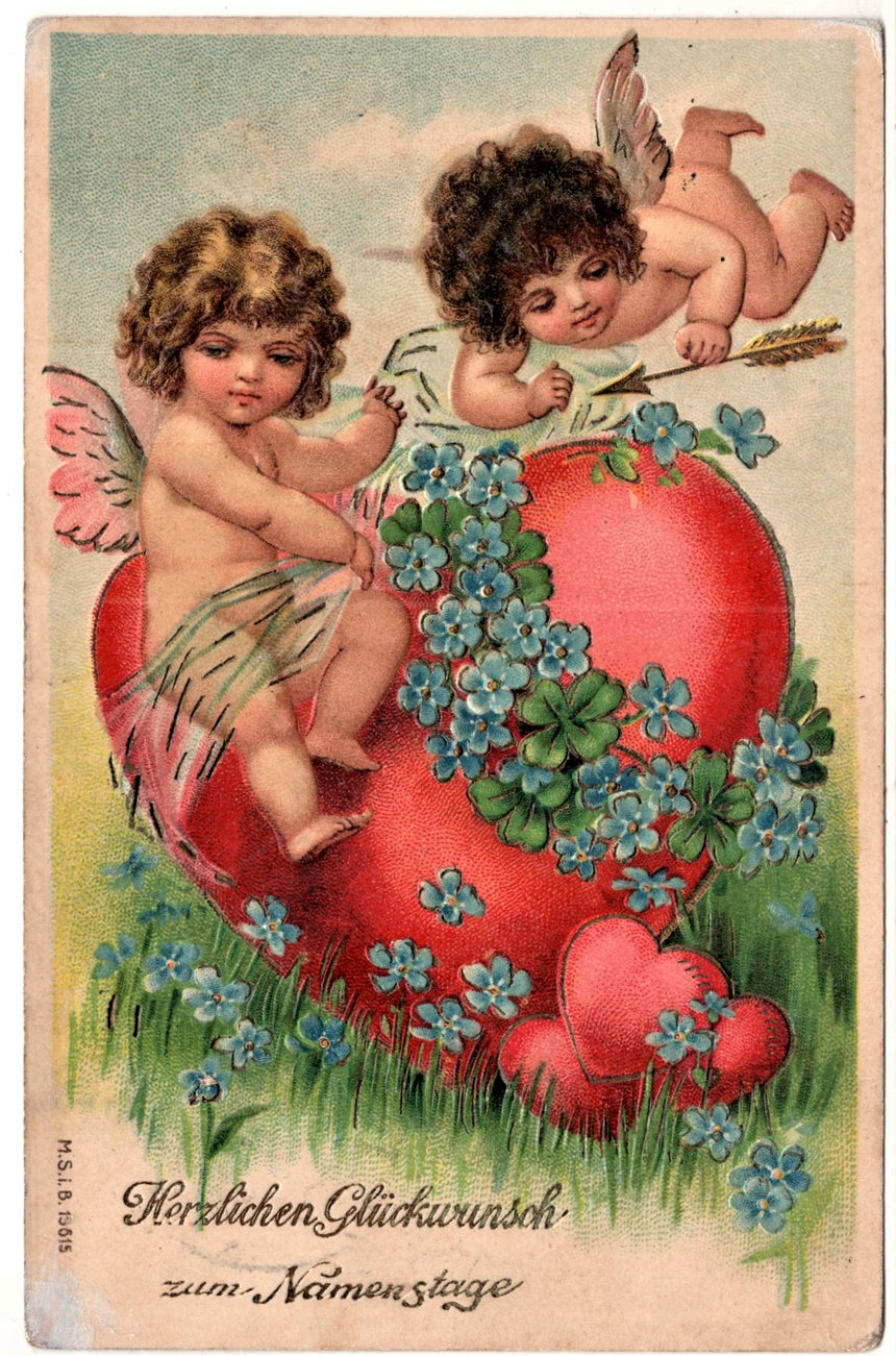 Cartolina Gesù. Madonna. San Giuseppe. Sacra Famiglia. Santi. | Collezionissimo