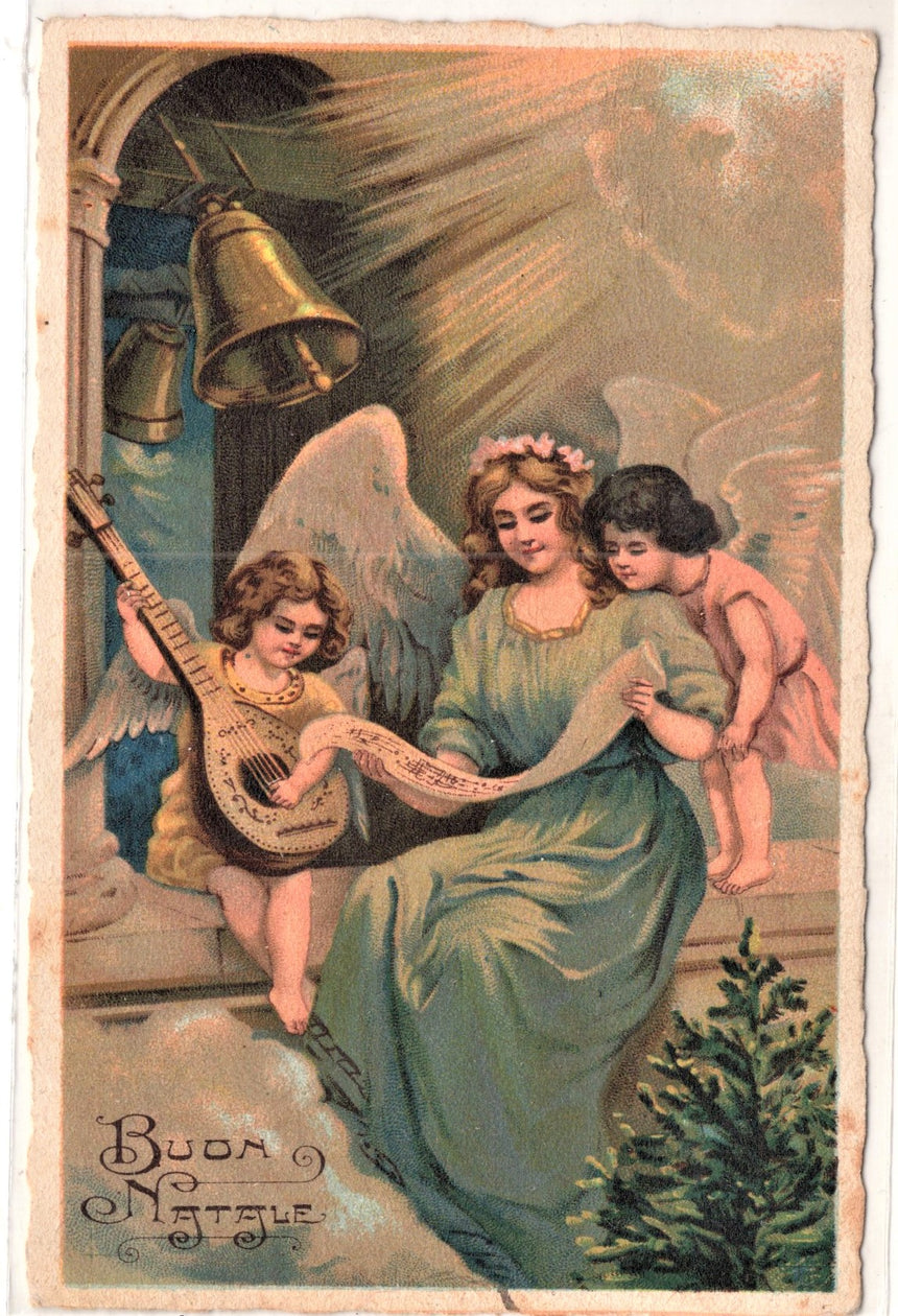 Cartolina Gesù. Madonna. San Giuseppe. Sacra Famiglia. Santi. | Collezionissimo