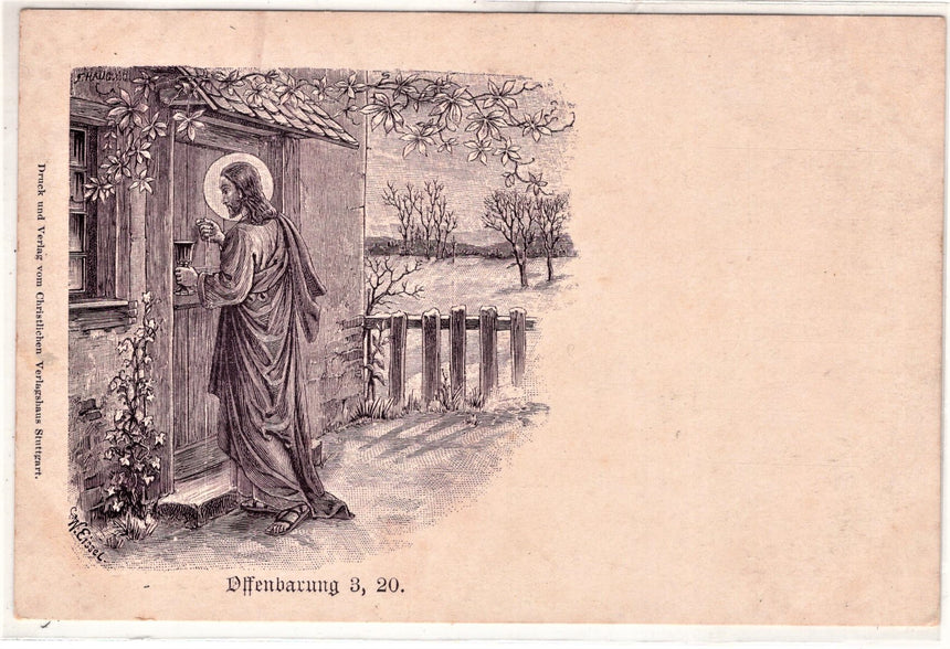 Cartolina Gesù. Madonna. San Giuseppe. Sacra Famiglia. Santi. | Collezionissimo