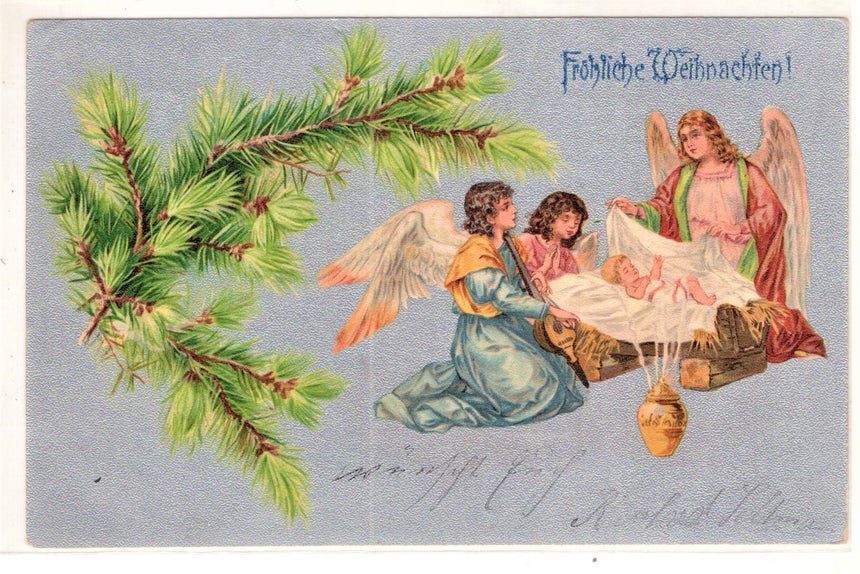 Cartolina Gesù. Madonna. San Giuseppe. Sacra Famiglia. Santi. | Collezionissimo