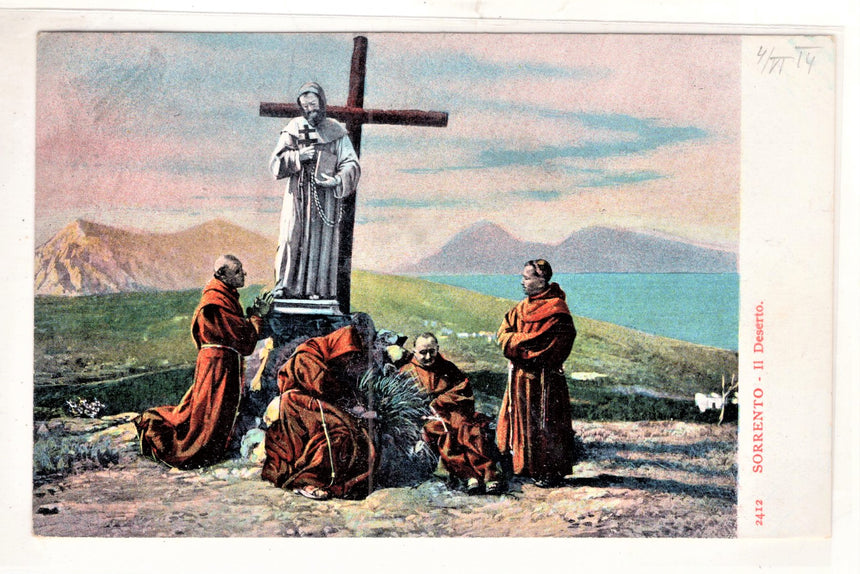 Cartolina Gesù. Madonna. San Giuseppe. Sacra Famiglia. Santi. | Collezionissimo