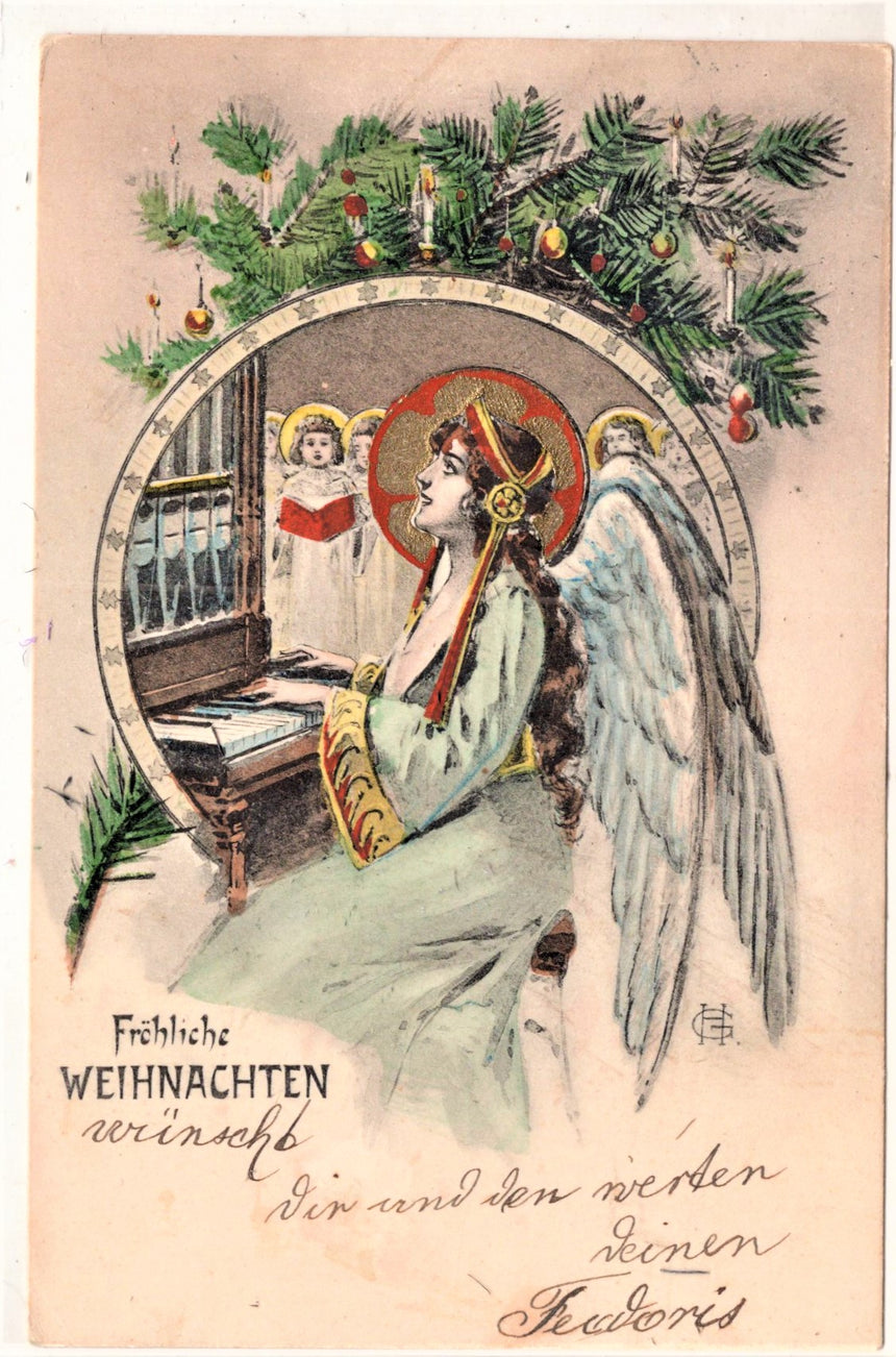 Cartolina Gesù. Madonna. San Giuseppe. Sacra Famiglia. Santi. | Collezionissimo