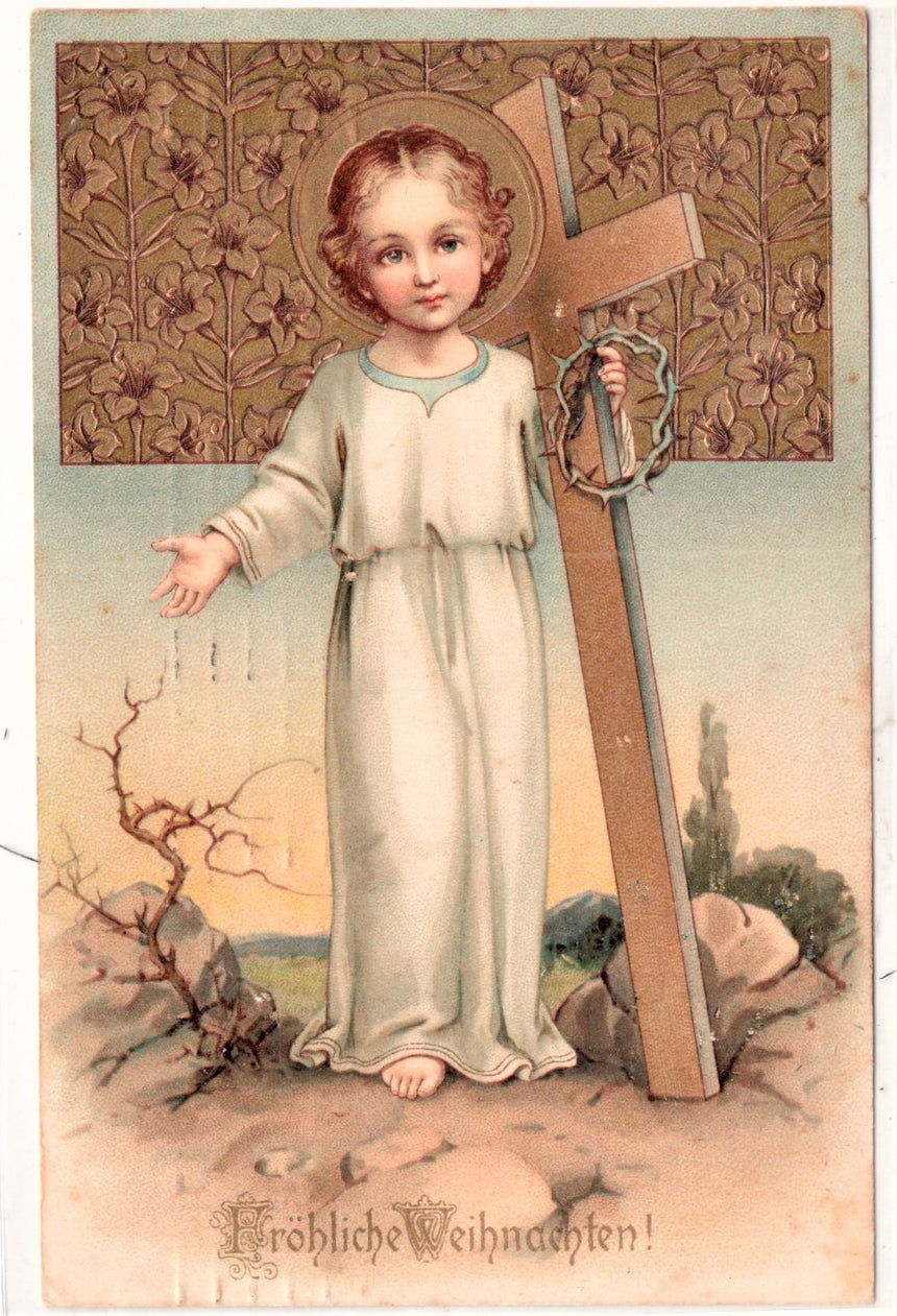 Cartolina Gesù. Madonna. San Giuseppe. Sacra Famiglia. Santi. | Collezionissimo